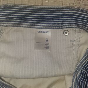 Old Navy Striped Mini Skirt